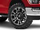 Fuel Wheels Vapor Matte Black with Gray Tint 6-Lug Wheel; 20x9; 19mm Offset (21-24 F-150)