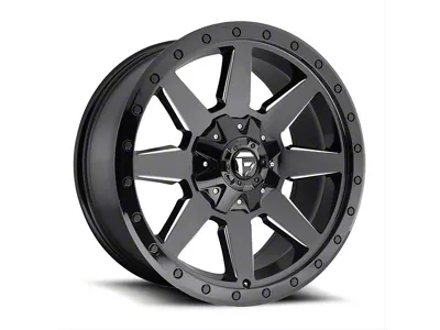 Fuel Wheels Wildcat Gloss Black Milled 6-Lug Wheel; 20x9; 1mm Offset (15-20 F-150)