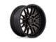 Fuel Wheels Clash Matte Black Double Dark Tint 8-Lug Wheel; 20x10; -18mm Offset (23-24 F-250 Super Duty)