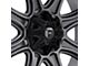 Fuel Wheels Darkstar Matte Gunmetal with Black Lip 8-Lug Wheel; 20x9; 1mm Offset (17-22 F-250 Super Duty)