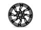Fuel Wheels Lockdown Gloss Black Milled 8-Lug Wheel; 22x10; -18mm Offset (23-24 F-250 Super Duty)