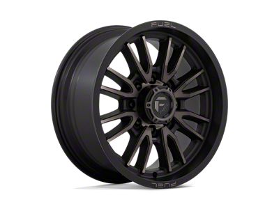 Fuel Wheels Clash Matte Black Double Dark Tint 8-Lug Wheel; 20x9; 20mm Offset (23-24 F-350 Super Duty SRW)