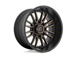 Fuel Wheels Clash Matte Black Double Dark Tint 8-Lug Wheel; 22x12; -44mm Offset (23-24 F-350 Super Duty SRW)