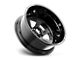 Fuel Wheels FF09D Matte Black Milled 8-Lug Wheel; 24x12; -50mm Offset (23-24 F-350 Super Duty SRW)