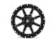 Fuel Wheels Maverick Gloss Black Milled 8-Lug Wheel; 18x9; 20mm Offset (23-24 F-350 Super Duty SRW)