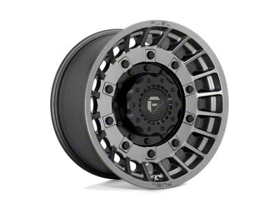 Fuel Wheels Militia Matte Anthracite and Black 8-Lug Wheel; 20x10; -18mm Offset (23-24 F-350 Super Duty SRW)