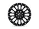 Fuel Wheels Quake Gloss Black Milled 8-Lug Wheel; 20x9; 1mm Offset (23-24 F-350 Super Duty SRW)