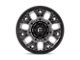 Fuel Wheels Traction Matte Gunmetal with Black Ring 8-Lug Wheel; 20x10; -18mm Offset (23-24 F-350 Super Duty SRW)