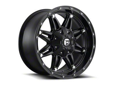 Fuel Wheels Hostage Matte Black 6-Lug Wheel; 18x12; -44mm Offset (19-24 Sierra 1500)