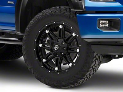 Fuel Wheels Hostage Matte Black 6-Lug Wheel; 20x9; -12mm Offset (15-20 F-150)