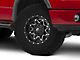 Fuel Wheels Lethal Matte Black Machined 6-Lug Wheel; 17x9; -12mm Offset (04-08 F-150)