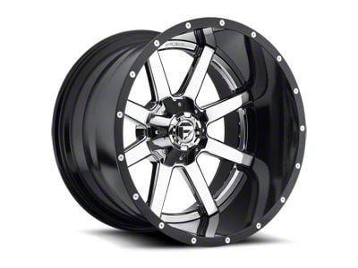 Fuel Wheels Maverick 2-Piece Chrome 6-Lug Wheel; 20x12; -44mm Offset (14-18 Sierra 1500)