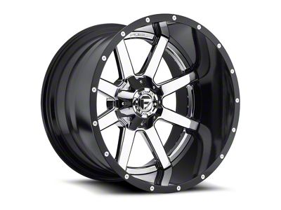 Fuel Wheels Maverick 2-Piece Chrome 6-Lug Wheel; 20x12; -44mm Offset (07-13 Silverado 1500)