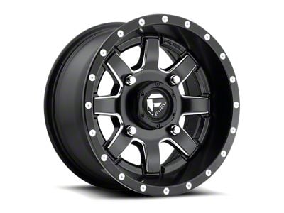 Fuel Wheels Maverick Matte Black Milled 6-Lug Wheel; 20x14; -76mm Offset (19-25 Sierra 1500)