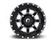 Fuel Wheels Maverick Matte Black Milled 6-Lug Wheel; 20x14; -76mm Offset (19-25 Sierra 1500)