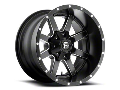 Fuel Wheels Maverick Matte Black Milled 6-Lug Wheel; 24x14; -75mm Offset (09-14 F-150)