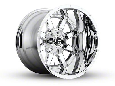 Fuel Wheels Maverick Chrome 6-Lug Wheel; 20x14; -76mm Offset (19-24 Silverado 1500)
