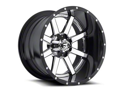 Fuel Wheels Maverick Chrome 6-Lug Wheel; 24x14; -75mm Offset (14-18 Sierra 1500)