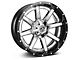 Fuel Wheels Maverick Chrome with Gloss Black Lip 6-Lug Wheel; 22x10; -13mm Offset (09-14 F-150)