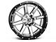 Fuel Wheels Maverick Chrome with Gloss Black Lip 6-Lug Wheel; 22x10; -13mm Offset (09-14 F-150)