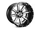 Fuel Wheels Maverick Chrome with Gloss Black Lip 6-Lug Wheel; 22x14; -70mm Offset (09-14 F-150)