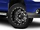 Fuel Wheels Maverick Gloss Black Milled 6-Lug Wheel; 20x14; -76mm Offset (07-13 Sierra 1500)