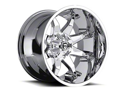 Fuel Wheels Octane Chrome 6-Lug Wheel; 20x12; -44mm Offset (14-18 Sierra 1500)