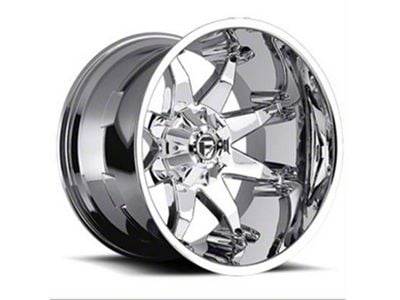 Fuel Wheels Octane Chrome 6-Lug Wheel; 20x12; -44mm Offset (14-18 Silverado 1500)