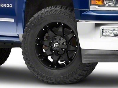 Fuel Wheels Octane Matte Black 6-Lug Wheel; 20x12; -44mm Offset (14-18 Silverado 1500)