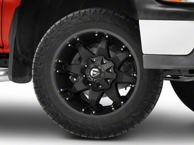 Fuel Wheels Octane Matte Black 6-Lug Wheel; 20x12; -44mm Offset (99-06 Silverado 1500)