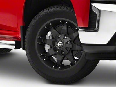 Fuel Wheels Octane Matte Black 6-Lug Wheel; 20x12; -44mm Offset (19-25 Silverado 1500)