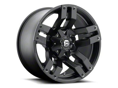 Fuel Wheels Pump Matte Black 6-Lug Wheel; 20x10; -24mm Offset (07-13 Sierra 1500)