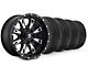 20x9 Fuel Wheels Throttle & 33in Milestar All-Terrain Patagonia AT/R Tire Package (09-18 RAM 1500)