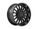 Fuel Wheels Arc Matte Black with Gloss Black Lip 5-Lug Wheel; 20x9; 1mm Offset (02-08 RAM 1500, Excluding Mega Cab)