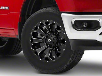 Fuel Wheels Assault Matte Black Milled 6-Lug Wheel; 18x9; -13mm Offset (19-25 RAM 1500)