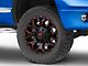 Fuel Wheels Assault Matte Black Red Milled 5-Lug Wheel; 20x10; -18mm Offset (02-08 RAM 1500, Excluding Mega Cab)