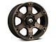 Fuel Wheels Beast Matte Black Double Dark Tint 8-Lug Wheel; 20x9; 1mm Offset (06-08 RAM 1500 Mega Cab)