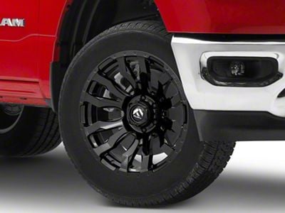 Fuel Wheels Blitz Gloss Black 6-Lug Wheel; 20x9; 1mm Offset (19-24 RAM 1500)