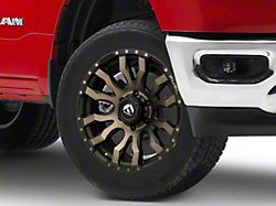 Fuel Wheels Blitz Matte Black Double Dark Tint 6-Lug Wheel; 20x10; -18mm Offset (19-25 RAM 1500)