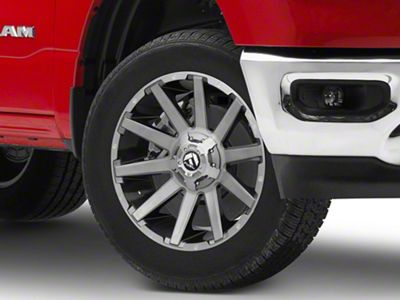 Fuel Wheels Contra Platinum Brushed Gunmetal 6-Lug Wheel; 20x9; 2mm Offset (19-24 RAM 1500)