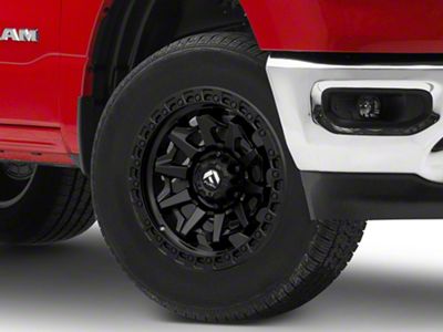 Fuel Wheels Covert Matte Black 6-Lug Wheel; 18x9; 20mm Offset (19-25 RAM 1500)