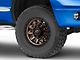 Fuel Wheels Covert Matte Bronze with Black Bead Ring 8-Lug Wheel; 18x9; -12mm Offset (06-08 RAM 1500 Mega Cab)