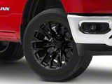 Fuel Wheels Flame Blackout 6-Lug Wheel; 20x10; -18mm Offset (19-25 RAM 1500)