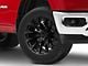 Fuel Wheels Flame Blackout 6-Lug Wheel; 20x9; 1mm Offset (19-24 RAM 1500)