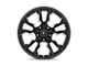 Fuel Wheels Flame Gloss Black Milled 5-Lug Wheel; 20x10; -18mm Offset (02-08 RAM 1500, Excluding Mega Cab)