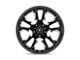 Fuel Wheels Flame Gloss Black Milled 5-Lug Wheel; 20x12; -44mm Offset (02-08 RAM 1500, Excluding Mega Cab)