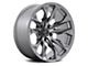 Fuel Wheels Flame Platinum 5-Lug Wheel; 20x9; 1mm Offset (02-08 RAM 1500, Excluding Mega Cab)