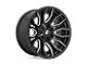 Fuel Wheels Flow Gloss Black Milled 8-Lug Wheel; 18x9; -12mm Offset (06-08 RAM 1500 Mega Cab)