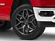 Fuel Wheels Flux Gloss Black Brushed with Gray Tint 6-Lug Wheel; 22x10; -18mm Offset (19-25 RAM 1500)