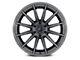 Fuel Wheels Fusion Forged Burn Gloss Black with Brushed Gray Tint Face and Lip 6-Lug Wheel; 20x10; -18mm Offset (19-24 RAM 1500)